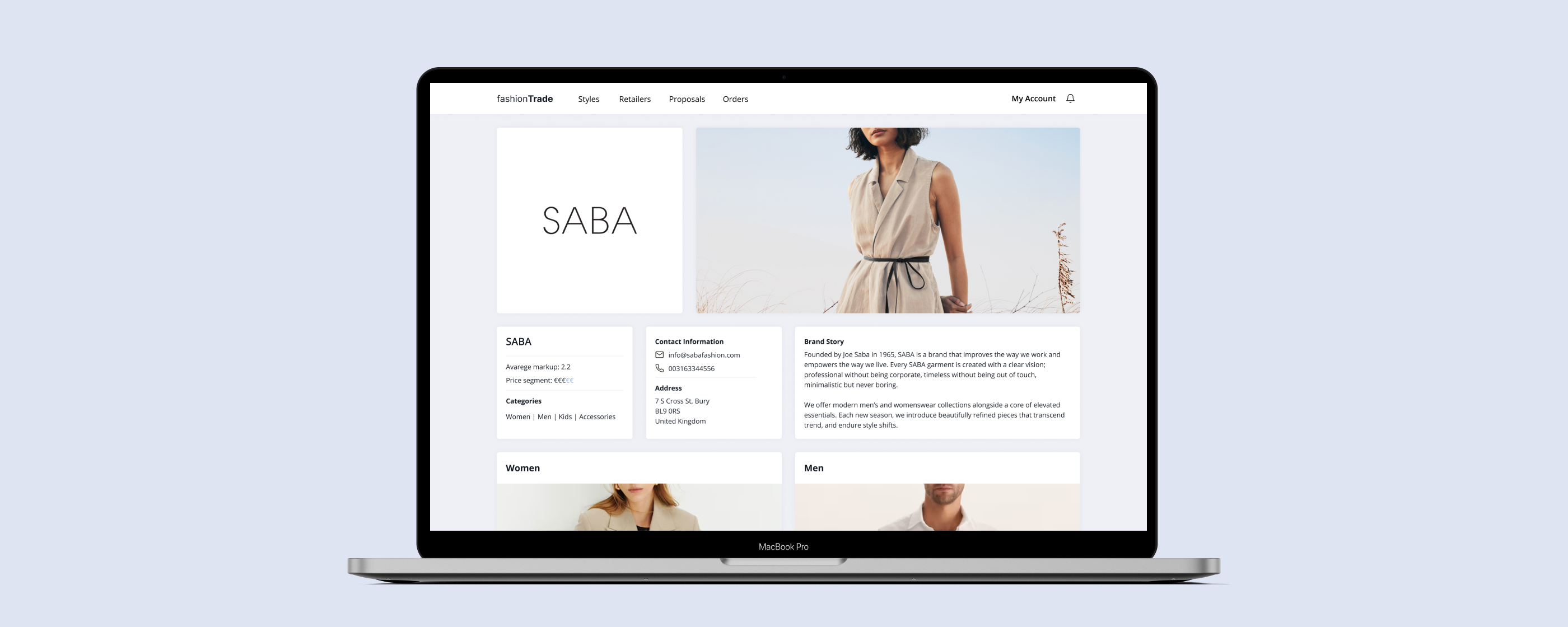 From paper to pixels: Digitalizing the B2B fashion showroom experience