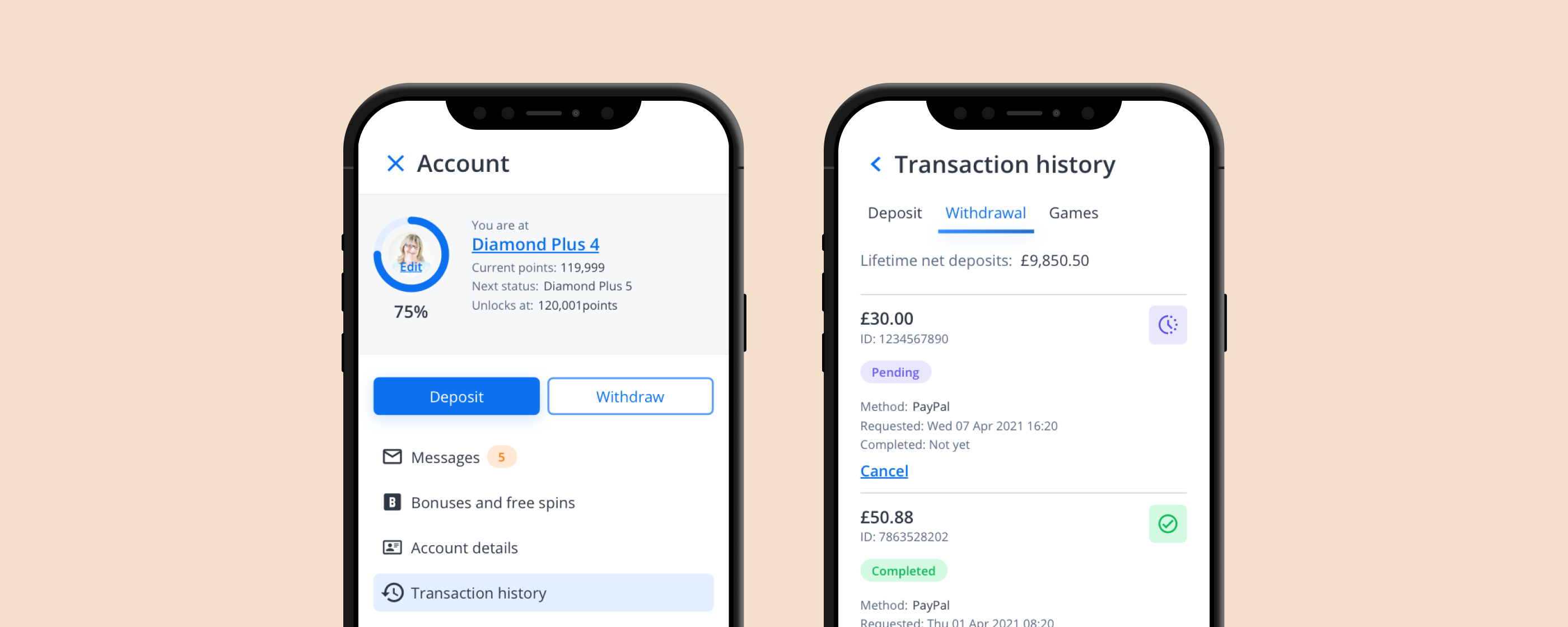 Transforming the online gaming transaction experience